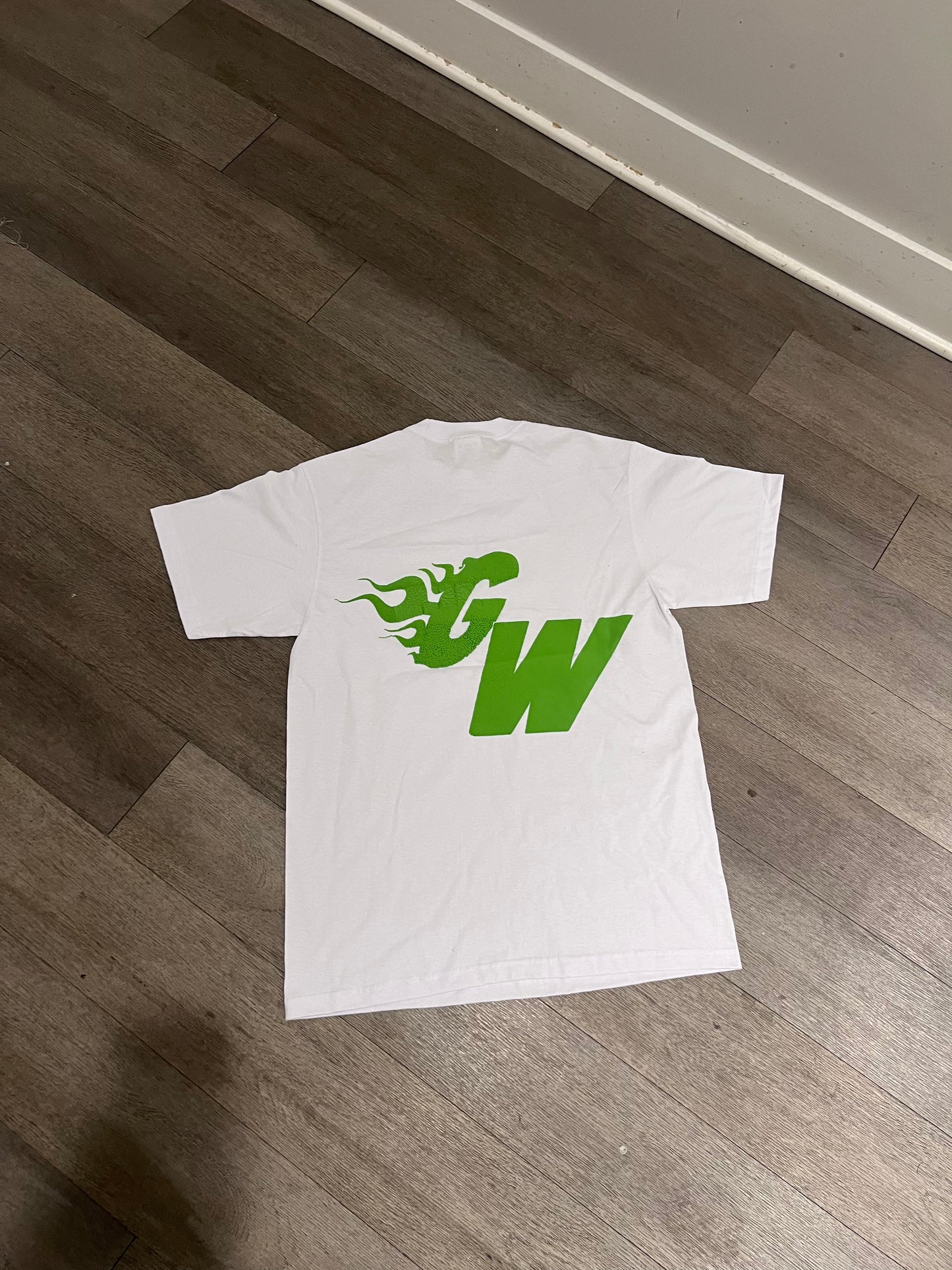 White Generating Wealth Tee